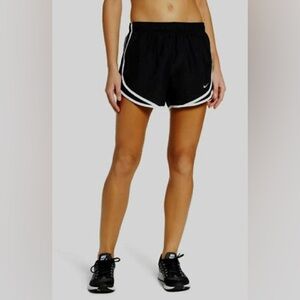 Nike Drifit Tempo Black Purple Women's Athletic Running Shorts medium
